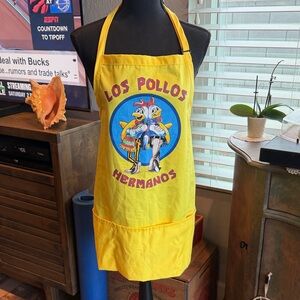 Breaking Bad Los Pollos Hermanos Yellow Apron